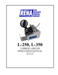 Rena L-350 Specifications