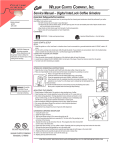 Wilbur Curtis Company CA 90640 Service manual