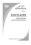 Axxion ADVD-213 Specifications