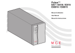 MGE UPS Systems 30A User manual