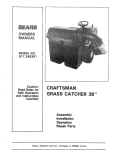 Sears 917.249391 Owner`s manual