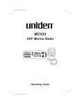 Uniden MC535 Specifications