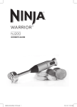 Euro-Pro Operating Ninja Warrior NJ200 Specifications