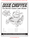 Dixie Chopper Silver Eagle Specifications
