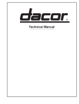 Dacor EOG36 Technical information
