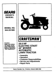 Craftsman 944.601880 Owner`s manual