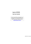 Acer Aspire M3300 Technical information