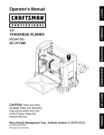 Craftsman 351.217480 Operator`s manual