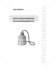 Milltronics XPS-10 Instruction manual