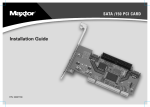 Maxtor SATA/150 Installation guide