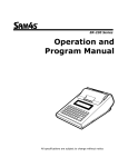 Sam4s ER-230 Series Specifications