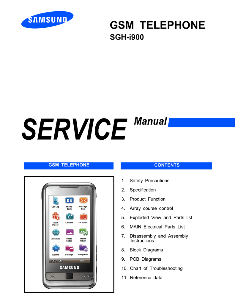 Samsung Cs 21t4ma Service Manual