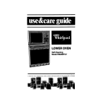 Whirlpool RM288PXV Use & care guide