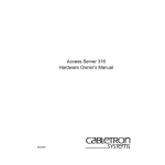 Cabletron Systems TRRMIM-F3T Owner`s manual