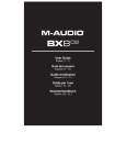 M-Audio BX8-050103 User guide