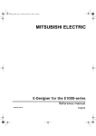 Mitsubishi Electric PC24 User`s guide