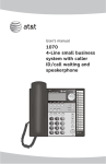 AT&T 1040 User`s manual