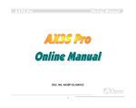 AX3S Pro Online Manual - Ed`s Trains On-Line
