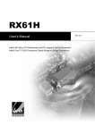 BCM RX61H User`s manual