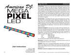 American DJ DMX-512 Instruction manual