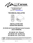 Carson SC-550-10 Specifications