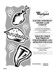Whirlpool GJD3644L Use & care guide