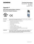 Siemens LB 75 Series Specifications