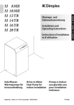 Dimplex LA 8MR Operating instructions