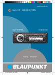 Blaupunkt QUEENS MP56 7 646 583 310 Operating instructions