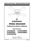 Emerson CF905GES00 Owner`s manual