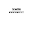 Advantech PCM-3335 User manual