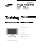 Samsung LTM 1775W Specifications