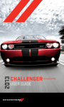 Dodge Challenger SRT8 2013 User guide