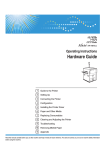 Ricoh 9100DN - Aficio SP B/W Laser Printer Operating instructions