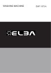 Elba EWF-B6151WH Specifications