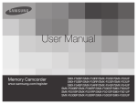 Samsung SMX-F50SP User manual