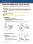 Alpha Technologies DCX3000 Operator`s manual