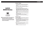 Cateye CC-MC200W Instruction manual