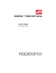 ATI Technologies RadeonX800 Series User`s guide