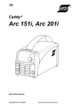 ESAB Arc 201i Instruction manual