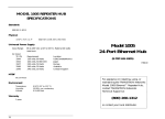 Universal E-TBT-HB-1005 Specifications