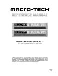 Crown IQ-PIP-SMT Technical information