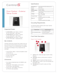 Control4 C4-TSMC7-EN-BL Setup guide