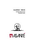 Asante Hub 1016-IQ Installation guide