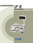 CAS LP-II Service manual