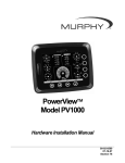 Murphy PV1000 Installation manual