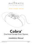 Automatic COBRA Installation manual