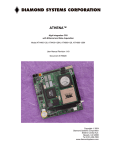 Athena C10 line User manual