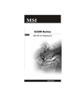 MSI MS-7357 User`s manual