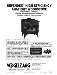 Vogelzang International TR001 Instruction manual